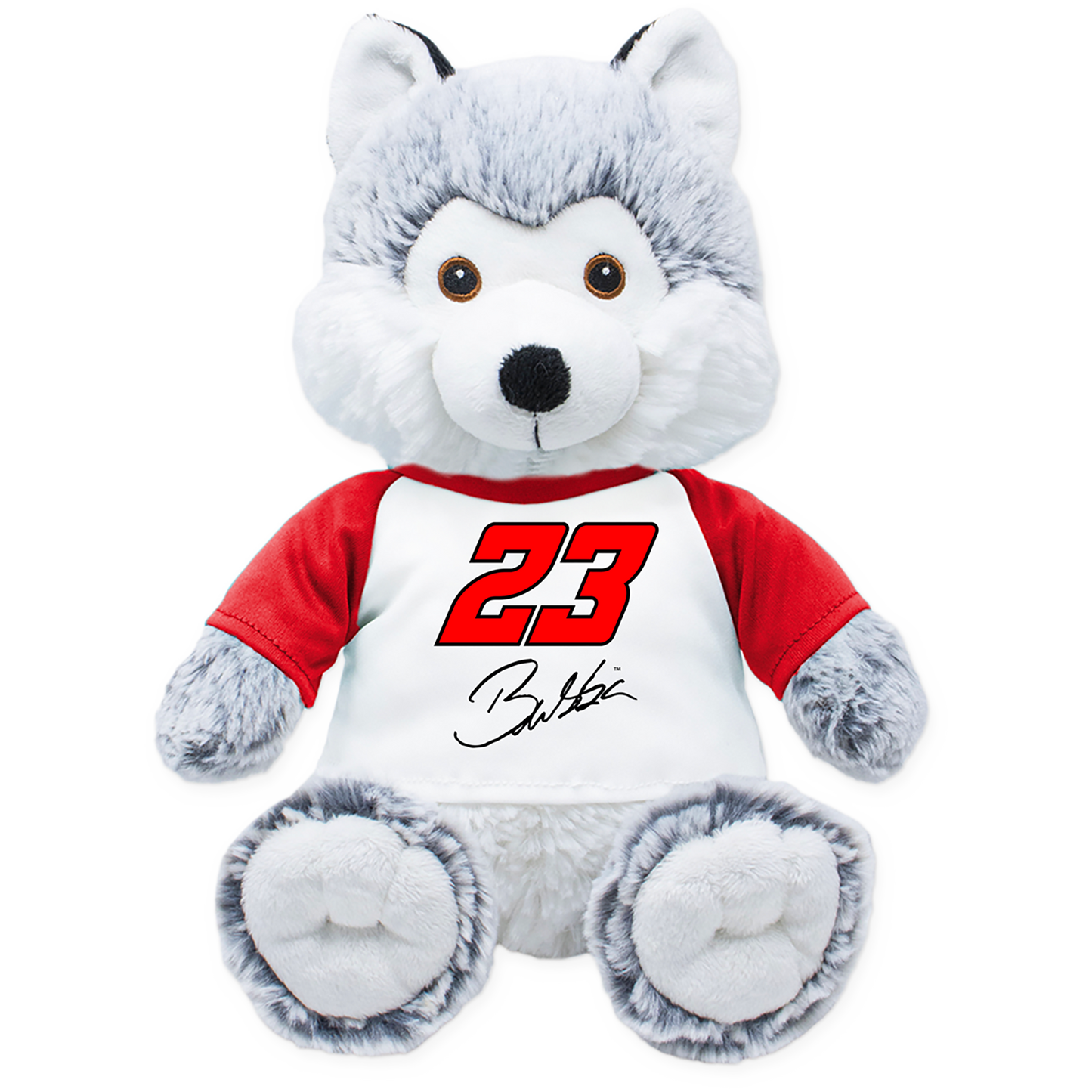 BUBBA WALLACE WOLF PLUSH TOY