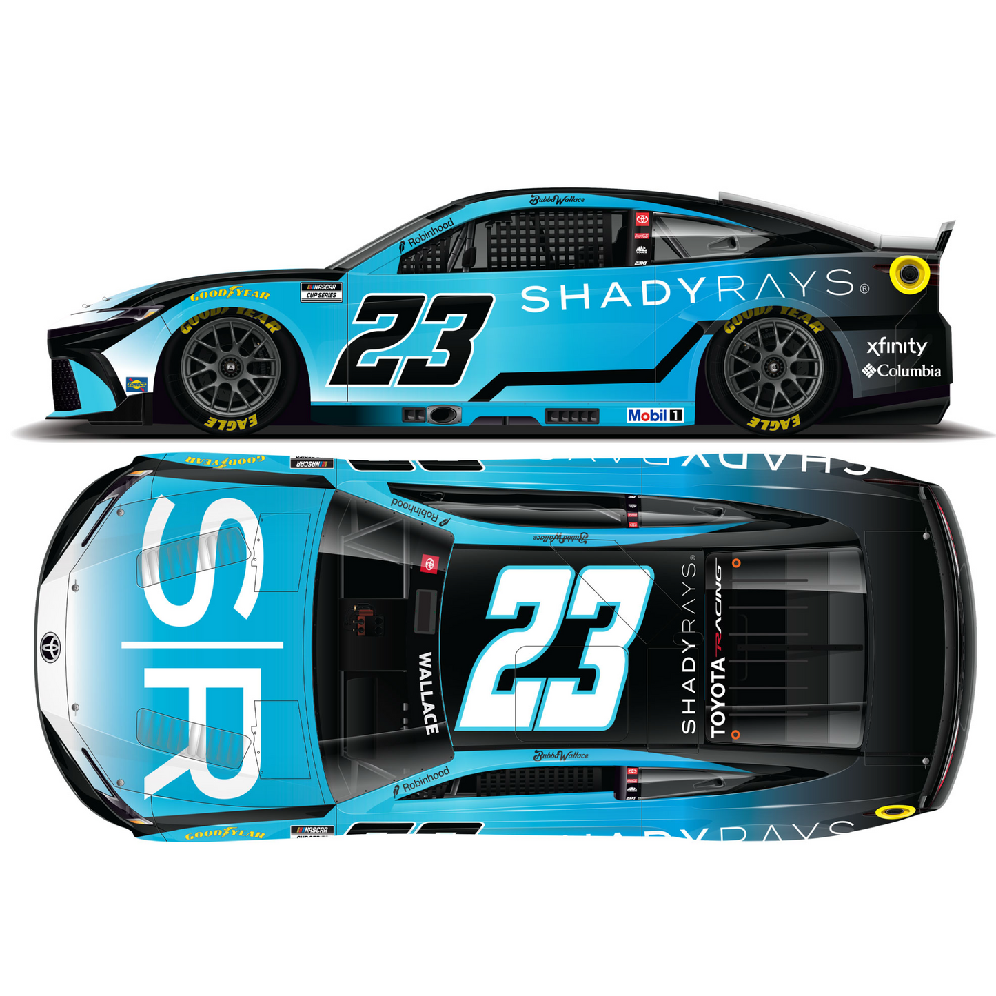 *PRE-ORDER* 2026 SHADY RAYS ARC REGULAR PAINT 1:24 DIE-CAST