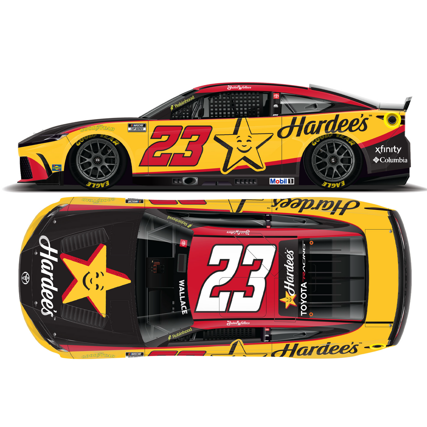 *PRE-ORDER* 2026 HARDEE'S AUTOGRAPHED ELITE REGULAR PAINT 1:24 DIE-CAST