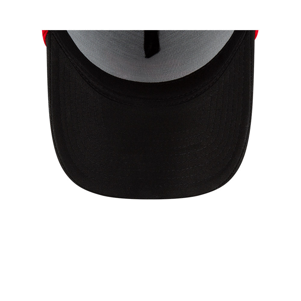BLACK & RED 23 NEW ERA 9FORTY ROPE HAT