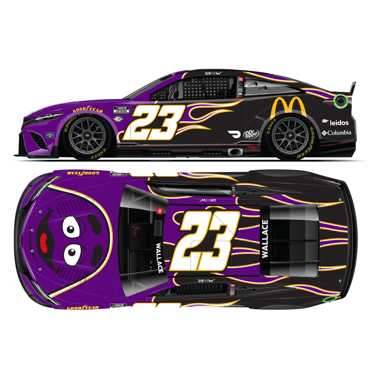 **PRE-ORDER** 2023 MCDONALDS GRIMACE ARC REGULAR PAINT 1:24 DIE-CAST