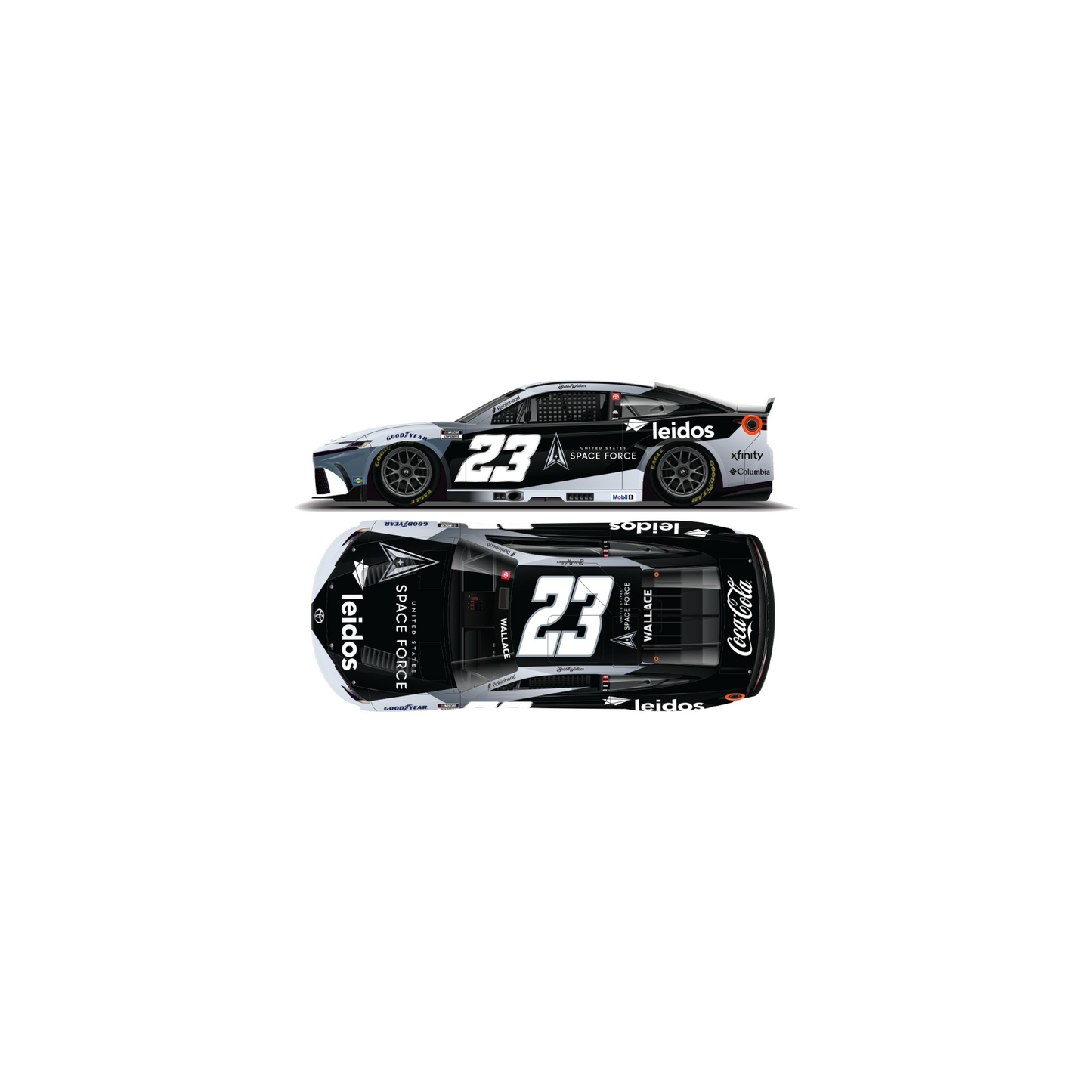 **PRE-ORDER** 2025 LEIDOS SPACE FORCE REGULAR PAINT 1:64 DIE-CAST