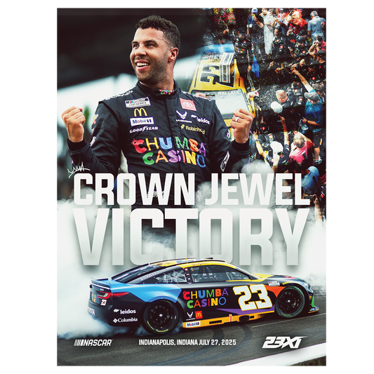 INDIANAPOLIS BRICKYARD 400 AUTOGRAPHED POSTER