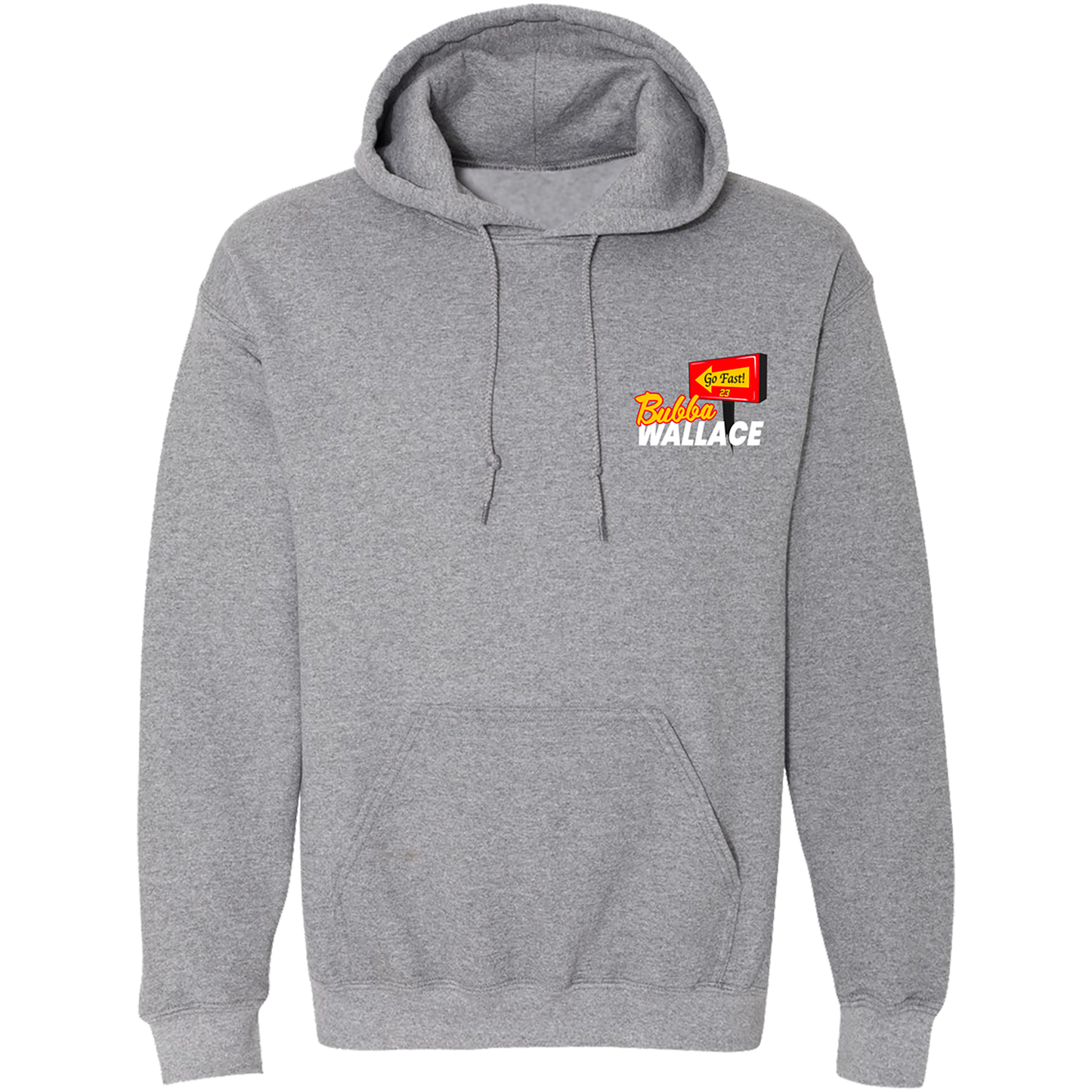 GREY GO FAST HOODIE