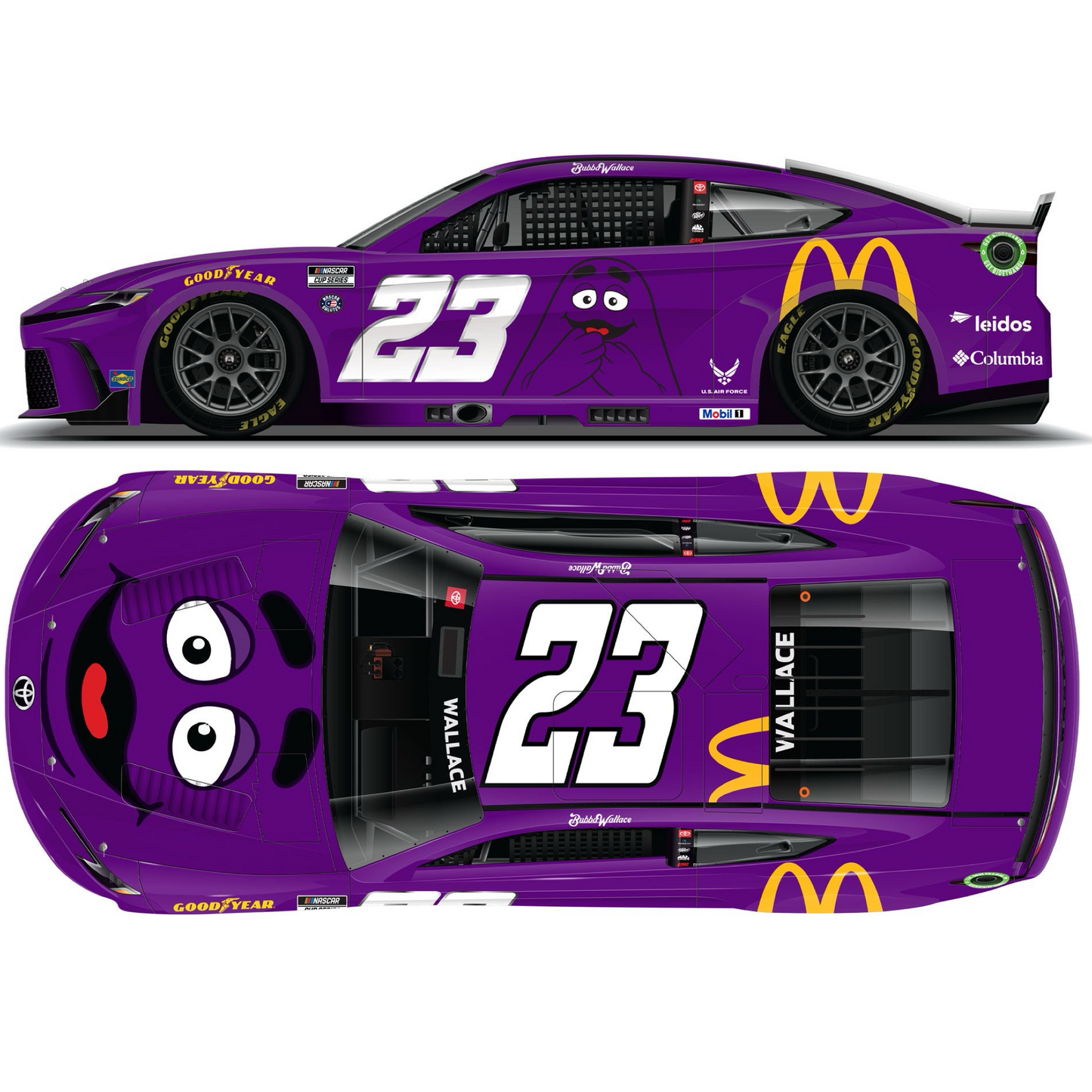2024 GRIMACE ARC REGULAR PAINT 1:24 DIE-CAST