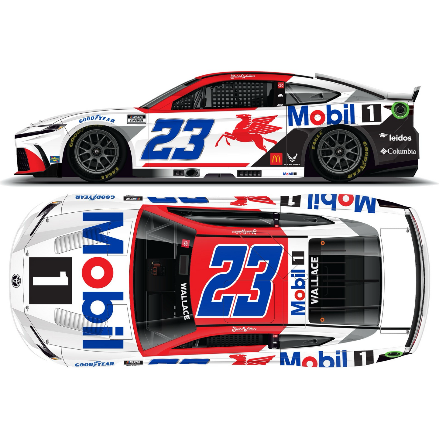 **PRE-ORDER** 2025 MOBIL 1 ELITE REGULAR PAINT 1:24 DIE-CAST
