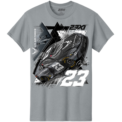 CHARCOAL AIR FORCE TEE