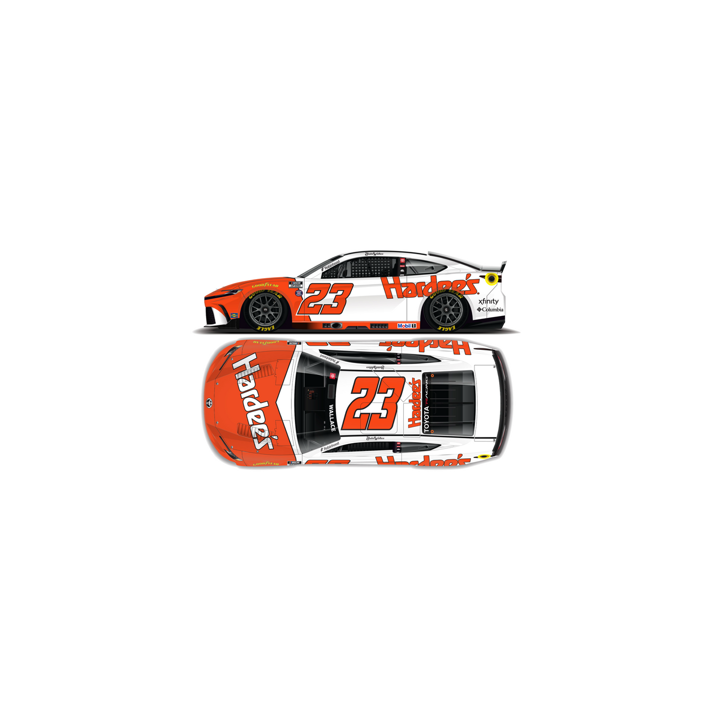 *PRE-ORDER* 2026 HARDEE'S FLASHBACK REGULAR PAINT 1:64 DIE-CAST