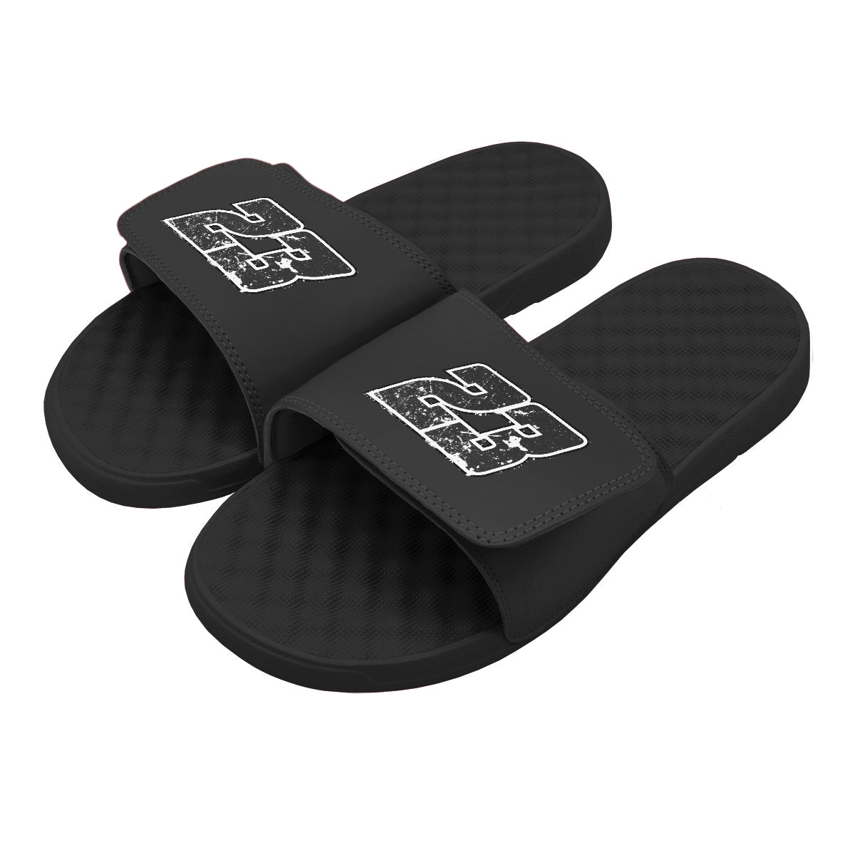 Bubba Wallace 23 Distressed Slides