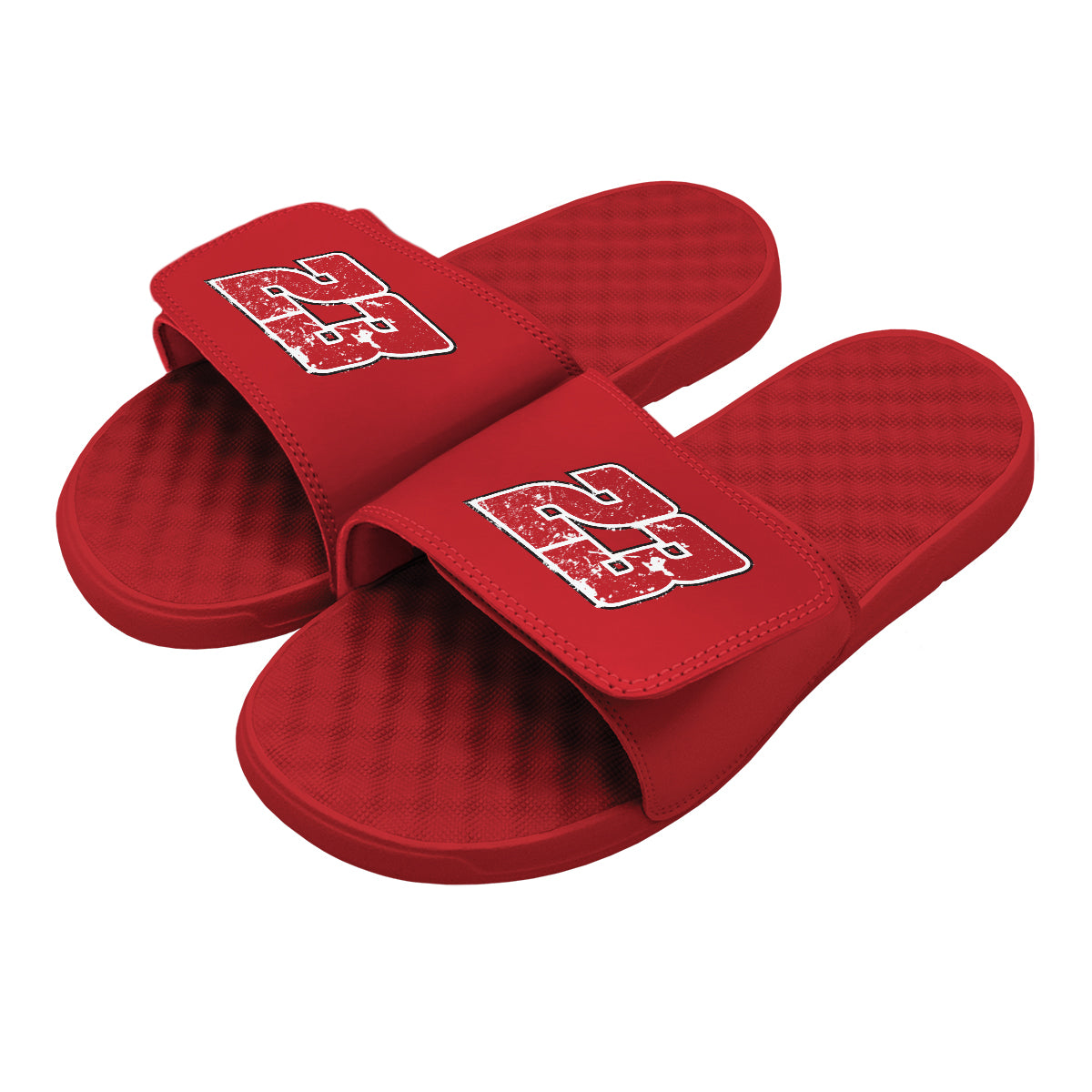 Bubba Wallace 23 Distressed Slides