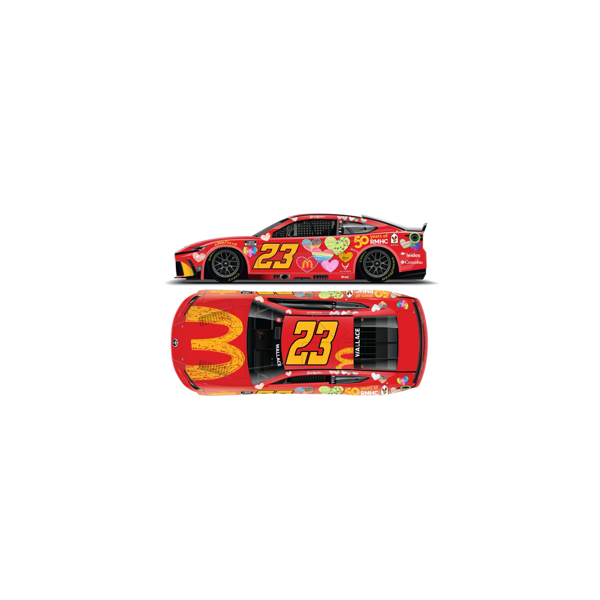 **PREORDER** 2024 MCDONALDS OF RMHC REGULAR PAINT 164 DIECAST