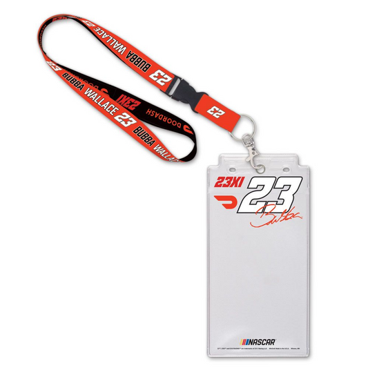 BUBBA WALLACE CREDENTIAL HOLDER